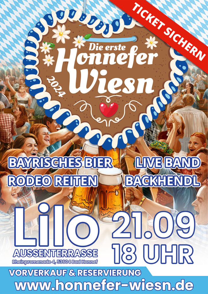 Die erste Honnefer Wiesn 2024. Das Okoberfest im Lilo Bad Honnef