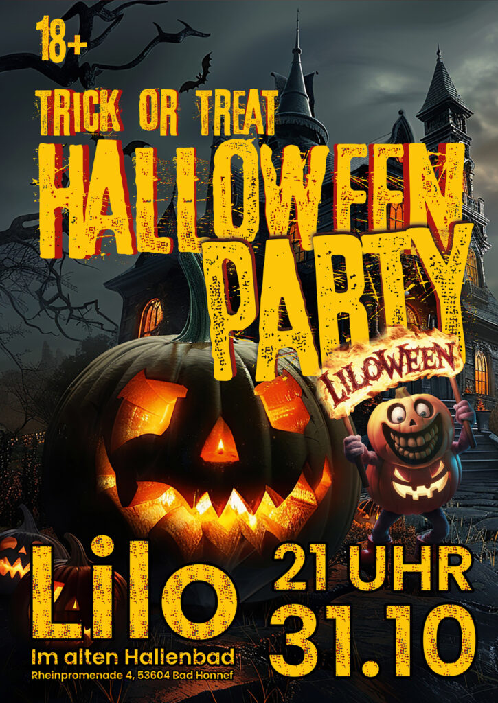 Die Halloween Party im Lilo Bad Honnef 2024