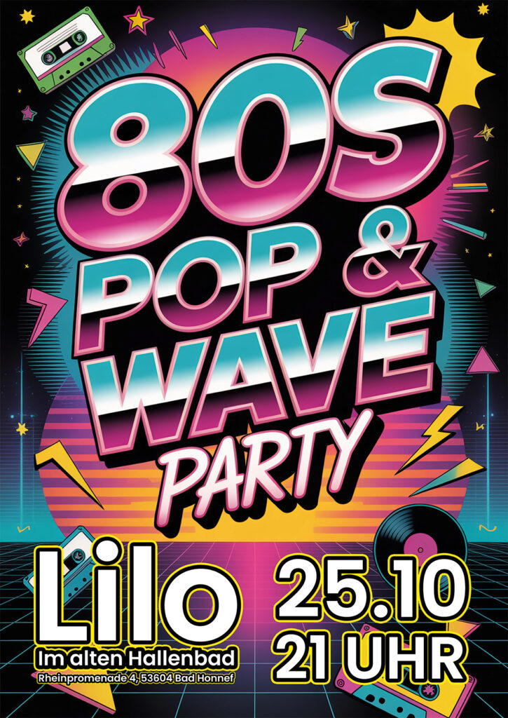 Best of 80s Pop & Wave Party