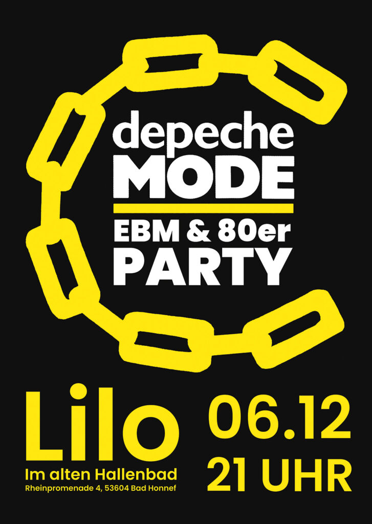 Depeche Mode Party im LIlo Bad Honnef